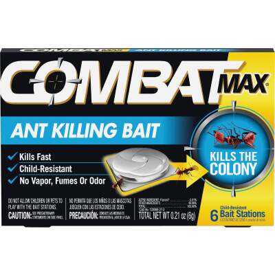 Combat Source Kill Max 0.21 Oz. Solid Ant Bait Station (6-Pack)